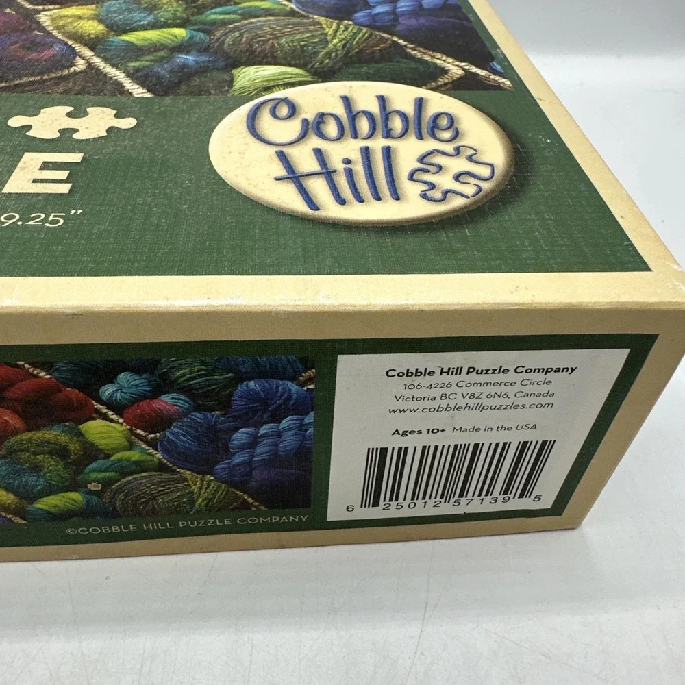 Cobble Hill Plenty Of Yarn‎ 1000 pc Premium Jigsaw Puzzle, Used 2022